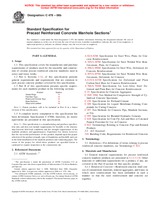 WITHDRAWN ASTM C478-06b 1.6.2006 preview