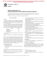 WITHDRAWN ASTM C478M-03 10.9.2002 preview