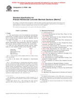WITHDRAWN ASTM C478M-06b 1.6.2006 preview