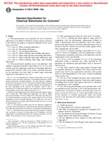 WITHDRAWN ASTM C494/C494M-99a 10.10.1999 preview