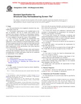 WITHDRAWN ASTM C530-99(2005) 15.5.2005 preview