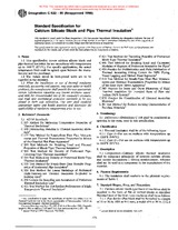 WITHDRAWN ASTM C533-85(1990) 1.1.1900 preview