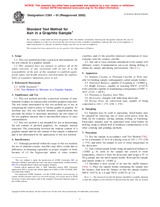 WITHDRAWN ASTM C561-91(2005) 1.6.2005 preview