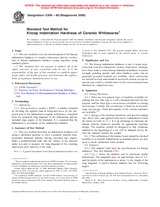 WITHDRAWN ASTM C849-88(2006) 15.2.2006 preview