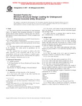 WITHDRAWN ASTM C857-95(2001) 10.11.1995 preview