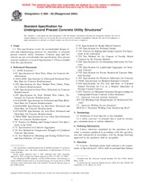 WITHDRAWN ASTM C858-83(2004) 1.4.2004 preview