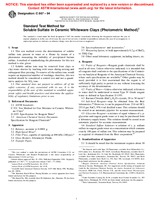 WITHDRAWN ASTM C867-94 1.1.2000 preview
