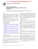 WITHDRAWN ASTM C885-87(2007) 1.3.2007 preview