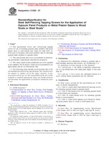WITHDRAWN ASTM C1002-07 1.8.2007 preview
