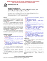 WITHDRAWN ASTM C1063-08 15.5.2008 preview