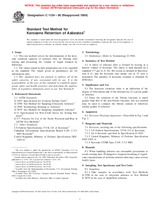 WITHDRAWN ASTM C1124-90(1999) 10.5.1999 preview