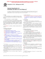 WITHDRAWN ASTM C1142-95(2007) 1.6.2007 preview