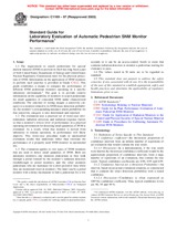 WITHDRAWN ASTM C1169-97(2003) 10.6.1997 preview