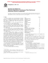 WITHDRAWN ASTM C1341-00 10.4.2000 preview