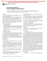 WITHDRAWN ASTM C1437-99 10.8.1999 preview
