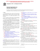 WITHDRAWN ASTM C1491-03(2009) 1.6.2009 preview