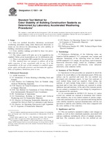 WITHDRAWN ASTM C1501-04 1.8.2004 preview
