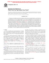 Preview ASTM D56-05 1.5.2005