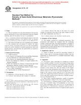 Preview ASTM D70-97 10.8.1997