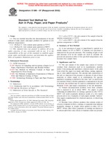 Preview ASTM D586-97(2002) 10.12.1997