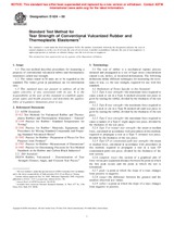 Preview ASTM D624-00 10.6.2000