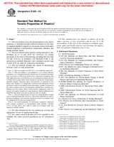 Preview ASTM D638-02 10.4.2002
