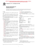 WITHDRAWN ASTM D770-95(1999) 10.12.1999 preview