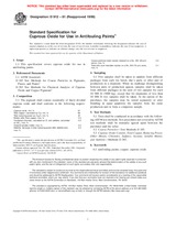 ASTM D912-81(1999) 10.5.1999 | technical standard | MyStandards