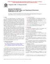 WITHDRAWN ASTM D985-97(2007) 1.12.2007 preview