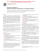 WITHDRAWN ASTM D1003-00 10.6.2000 preview