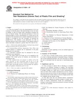 WITHDRAWN ASTM D1004-07 1.4.2007 preview