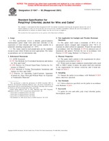 WITHDRAWN ASTM D1047-95(2001) 1.2.1995 preview