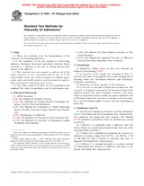 WITHDRAWN ASTM D1084-97(2005) 1.4.2005 preview