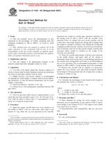 WITHDRAWN ASTM D1102-84(2001) 10.9.2001 preview