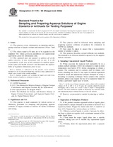 WITHDRAWN ASTM D1176-98(2002) 10.4.1998 preview