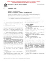 WITHDRAWN ASTM D1266-98(2003)e1 10.5.2003 preview