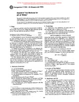 WITHDRAWN ASTM D1293-84(1990) 1.1.1900 preview