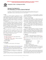 WITHDRAWN ASTM D1360-98(2004) 1.6.2004 preview