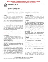 WITHDRAWN ASTM D1662-07 1.12.2007 preview
