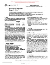 WITHDRAWN ASTM D1688-90 1.1.1900 preview