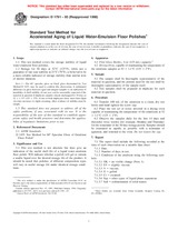 WITHDRAWN ASTM D1791-93(1998) 10.9.1998 preview