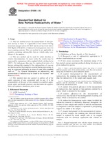 WITHDRAWN ASTM D1890-05 1.1.2005 preview