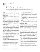 WITHDRAWN ASTM D2013-00 10.11.2001 preview