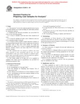 WITHDRAWN ASTM D2013-01 10.11.2001 preview