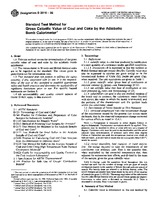 WITHDRAWN ASTM D2015-96 1.1.1900 preview