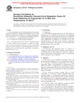 WITHDRAWN ASTM D2149-97(2004) 1.3.2004 preview