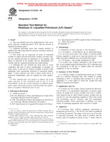 WITHDRAWN ASTM D2158-04 1.5.2004 preview