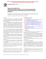 WITHDRAWN ASTM D2261-07a 1.12.2007 preview