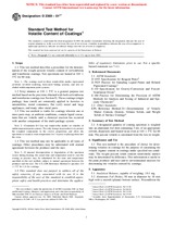 WITHDRAWN ASTM D2369-01e1 10.1.2001 preview