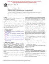 WITHDRAWN ASTM D2414-11 1.11.2011 preview